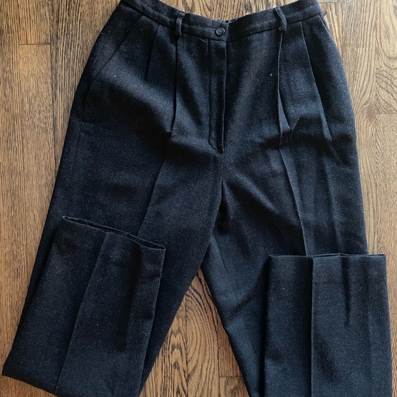 100% Wool Vintage Pendleton Full Trousers - Picture 4 of 8